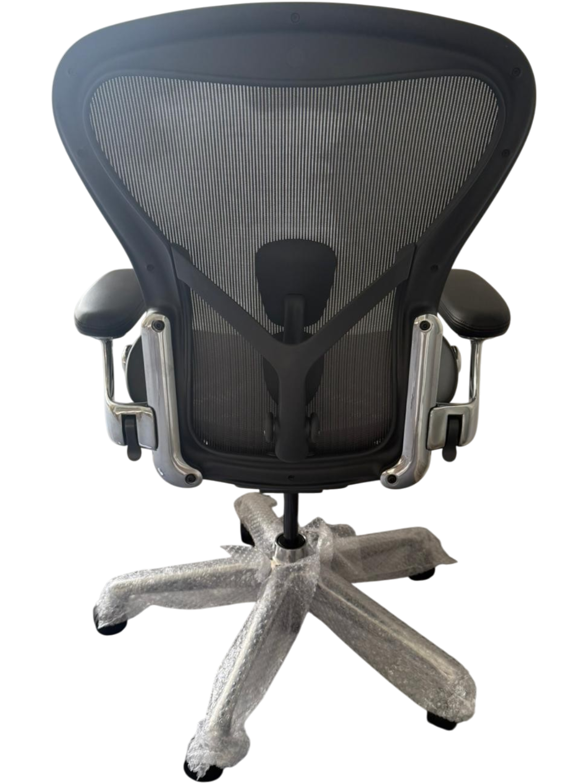 Herman Miller Aeron Remastered Polished Aluminium